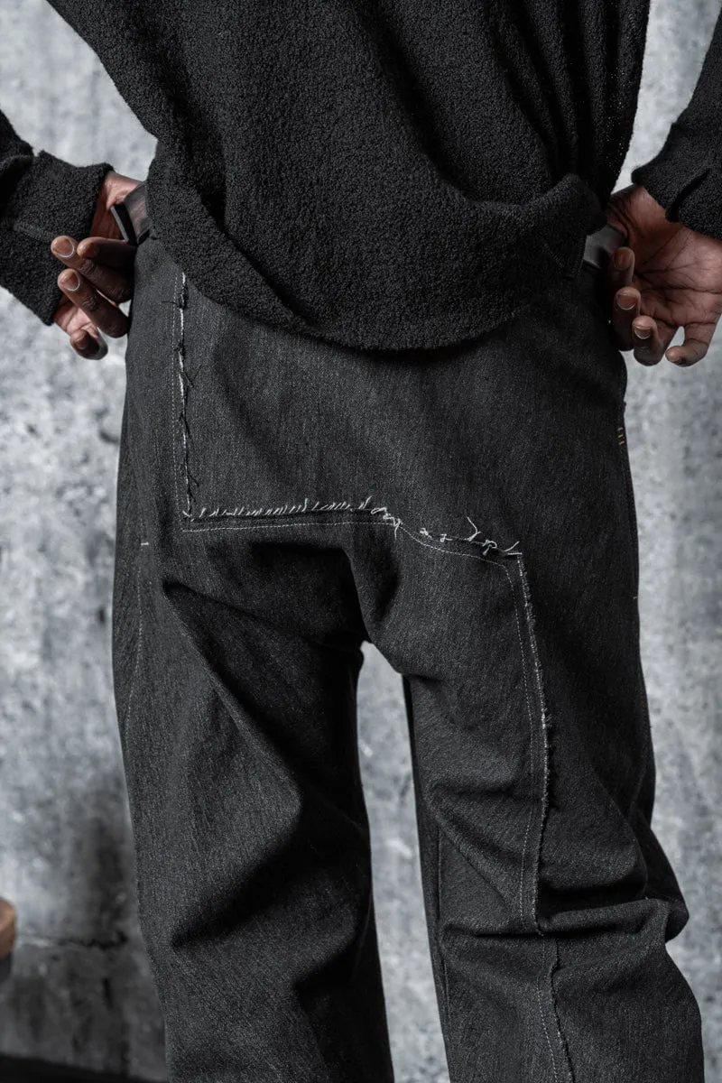 eigensinnig wien | Feuerhaken | Baggy Designer Jeans für Herren aus Baumwolle