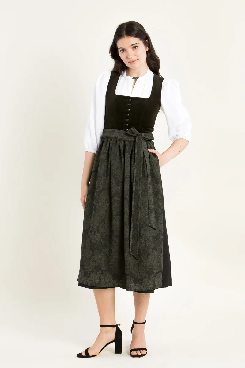 Almliebe Dirndl Wunda oliv