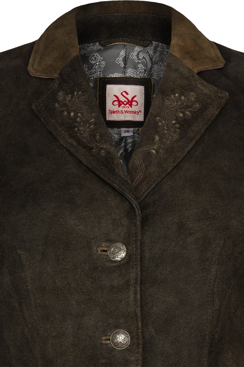 Damen Trachtenblazer aus Leder