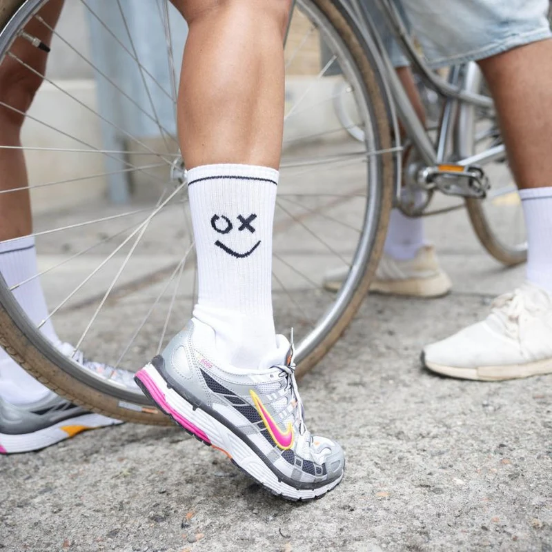 Weisse Socken OX Sportsocken aus Bio-Baumwolle von Paar Socks