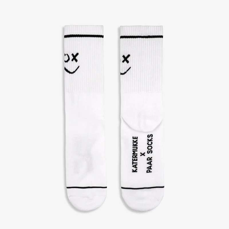 Weisse Socken OX Sportsocken aus Bio-Baumwolle von Paar Socks