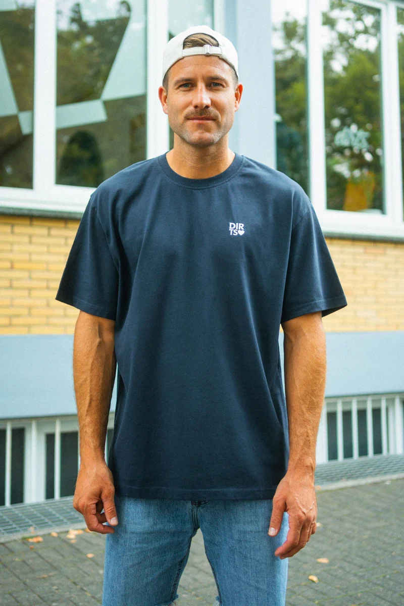 Coração Heavy Cotton T-Shirt OVERSIZED aus Bio Baumwolle von Dirts