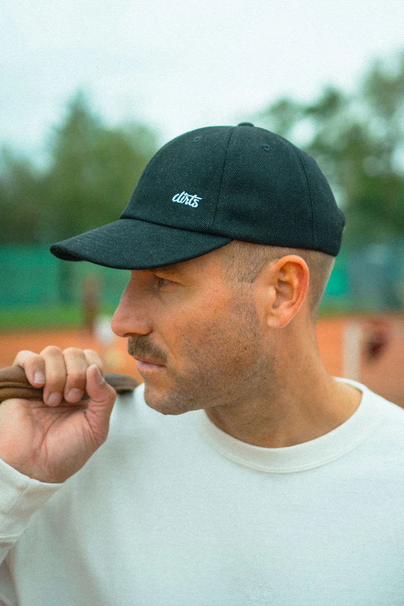 Denim Logo Basecap aus Bio Baumwolle von Dirts