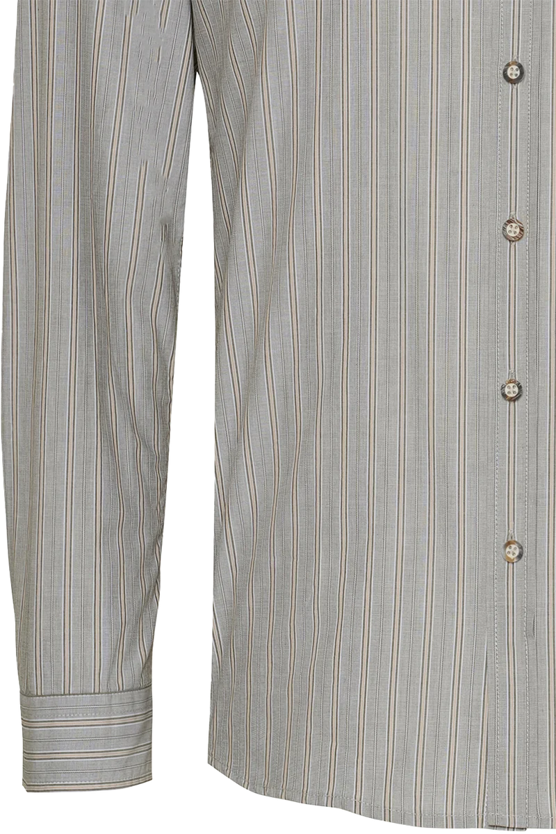 Herren Trachtenhemd gestreift Slim Fit