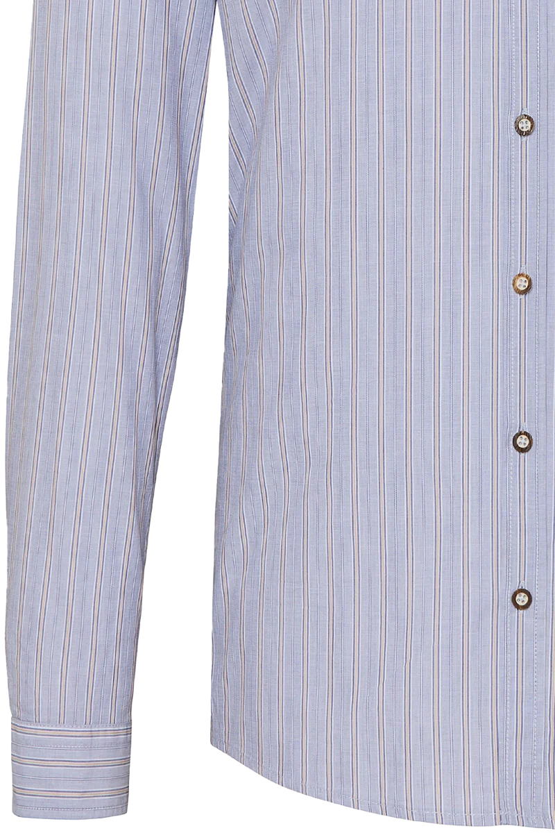 Herren Trachtenhemd gestreift Slim Fit