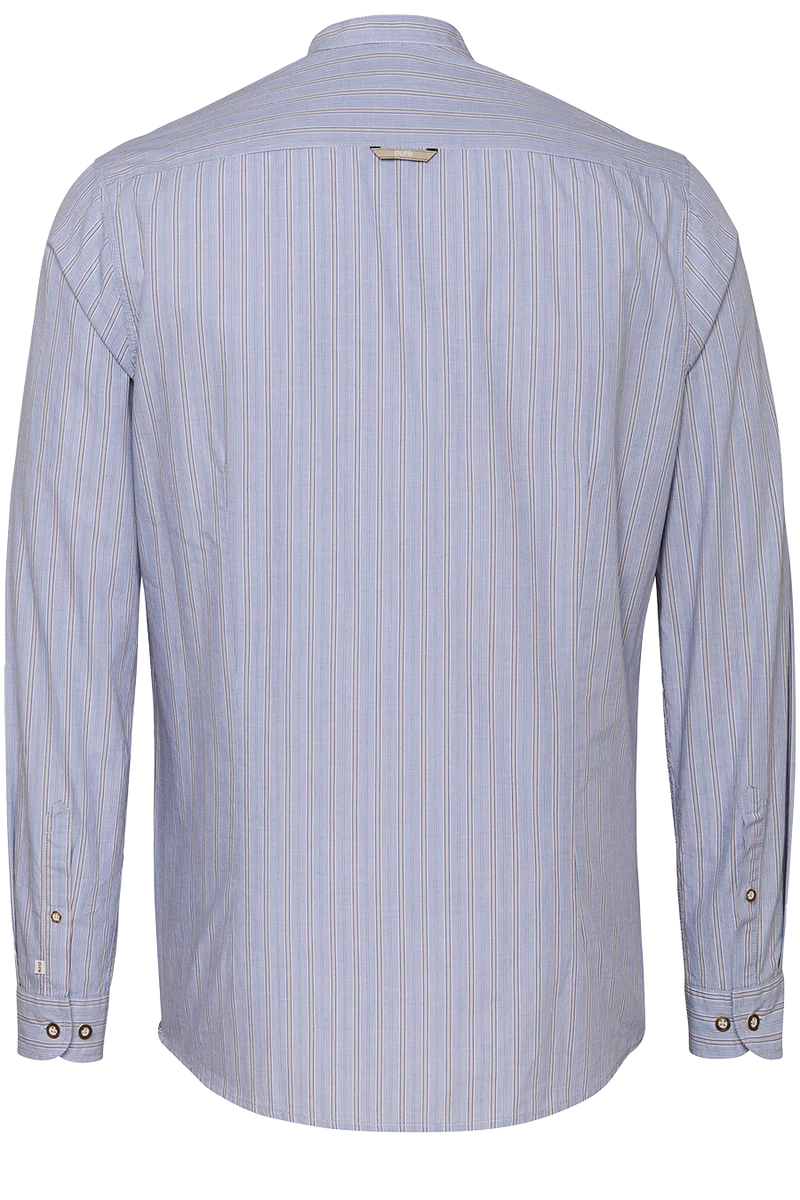 Herren Trachtenhemd gestreift Slim Fit