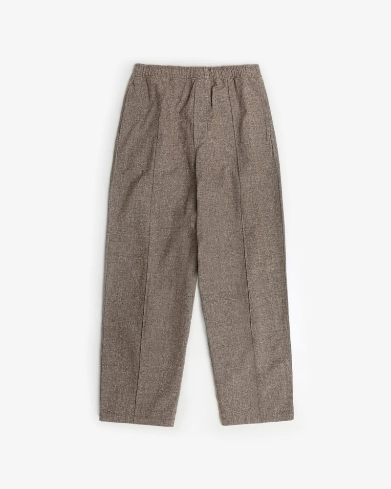 Braune weite Hose aus 100% Bio-Baumwolle von Rotholz