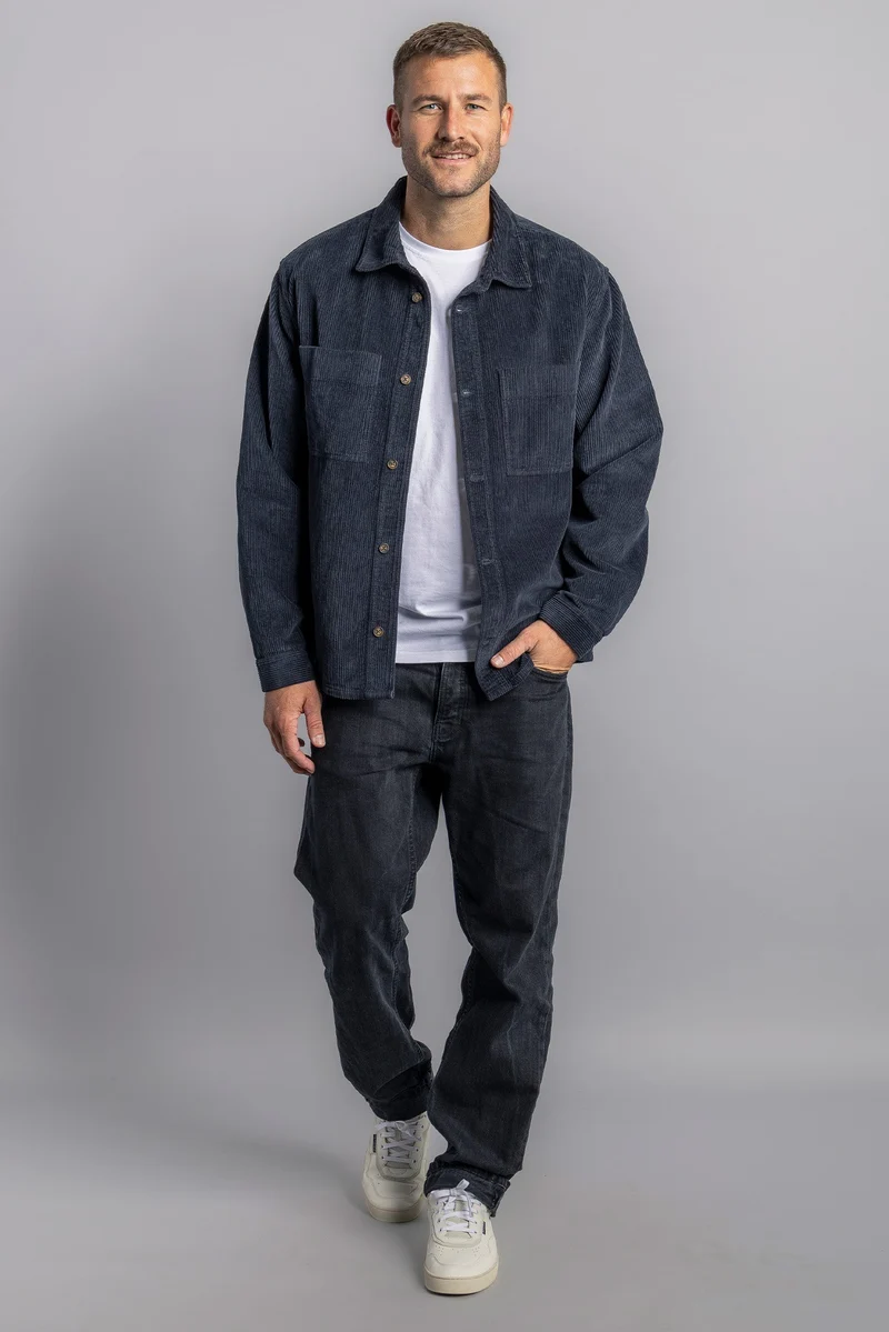 Cord Overshirt von Dirts aus Bio Baumwolle