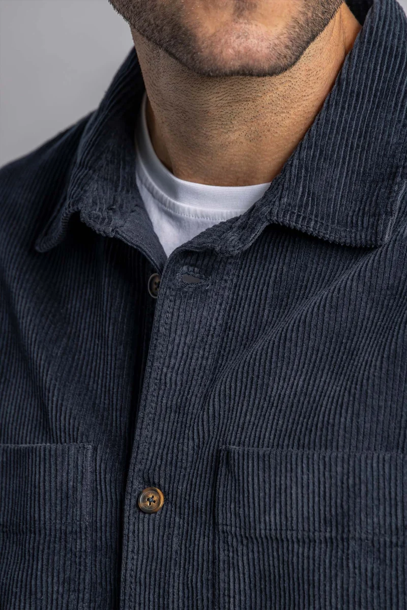 Cord Overshirt von Dirts aus Bio Baumwolle