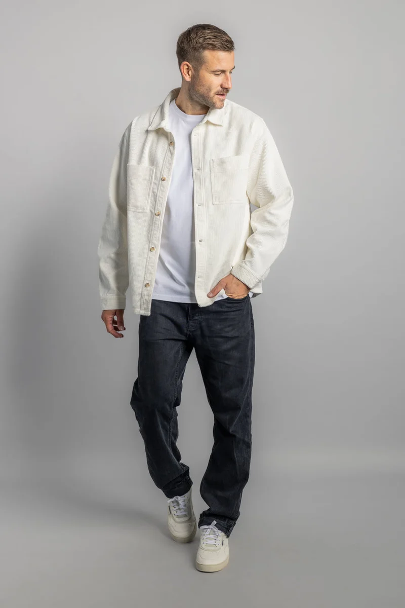 Cord Overshirt von Dirts aus Bio Baumwolle