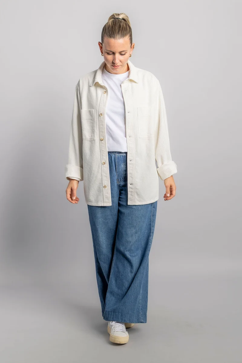 Cord Overshirt von Dirts aus Bio Baumwolle