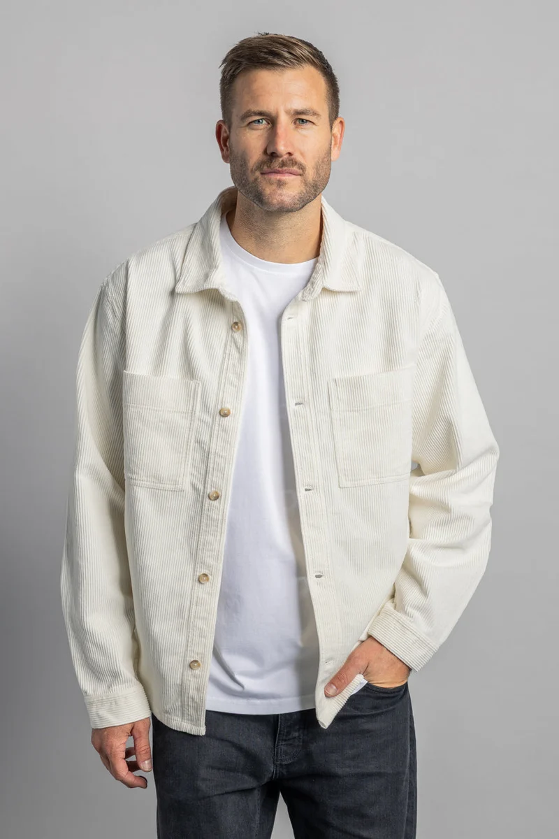 Cord Overshirt von Dirts aus Bio Baumwolle
