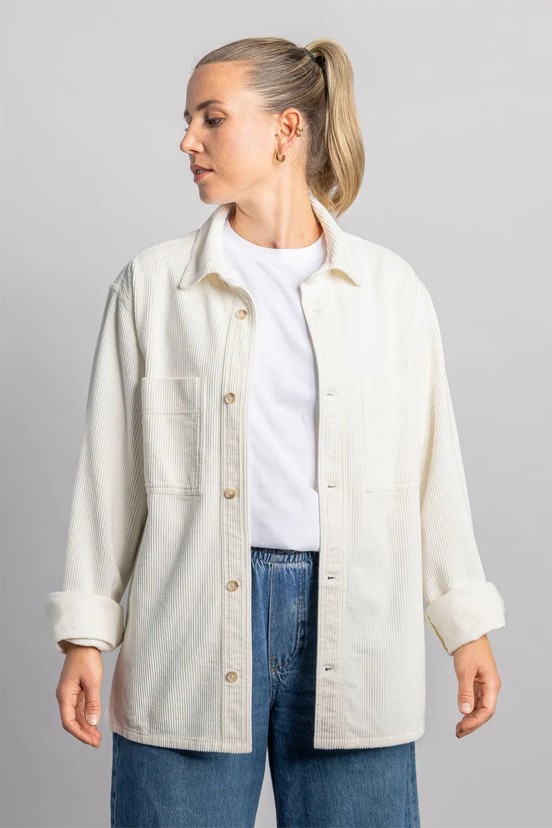 Cord Overshirt von Dirts aus Bio Baumwolle