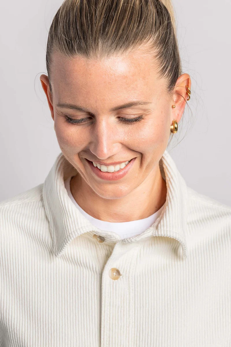 Cord Overshirt von Dirts aus Bio Baumwolle