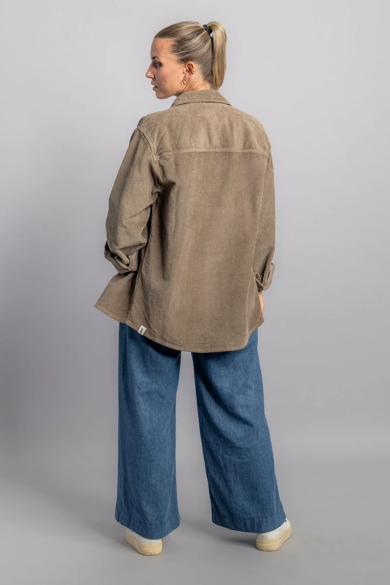 Cord Overshirt von Dirts aus Bio Baumwolle