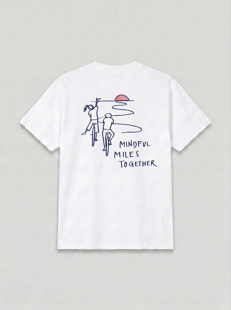 Graphic T-shirt | Manhattan | Off-White | Unisex