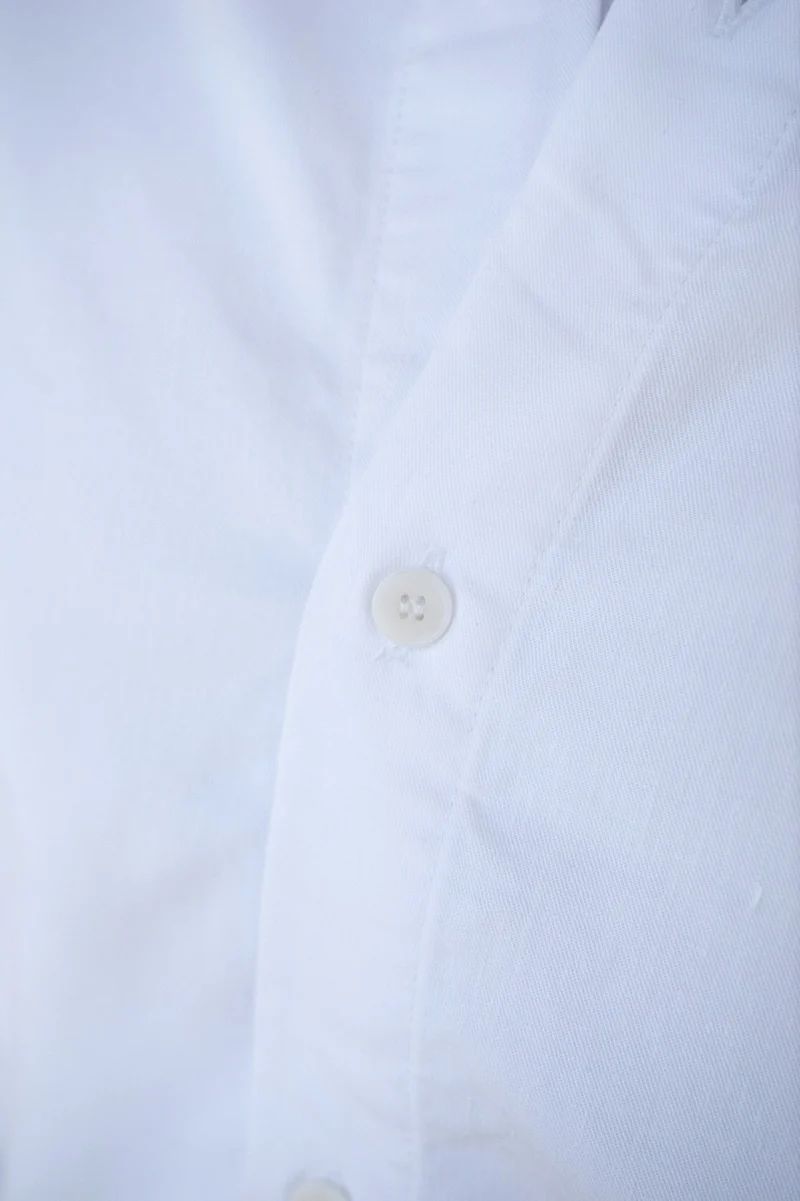 Weisses Hemd Brisa aus Leinen-Tencel von Salzwasser