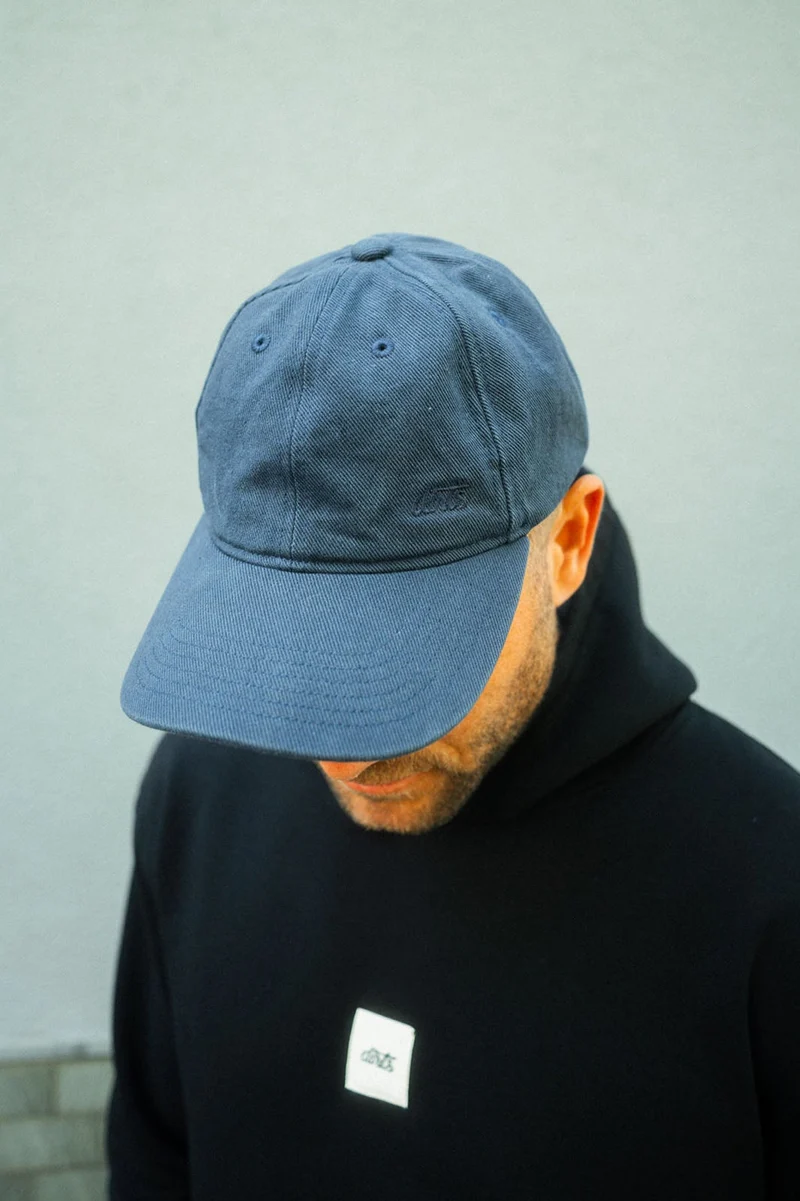 Denim Basecap Washed aus Bio Baumwolle von Dirts