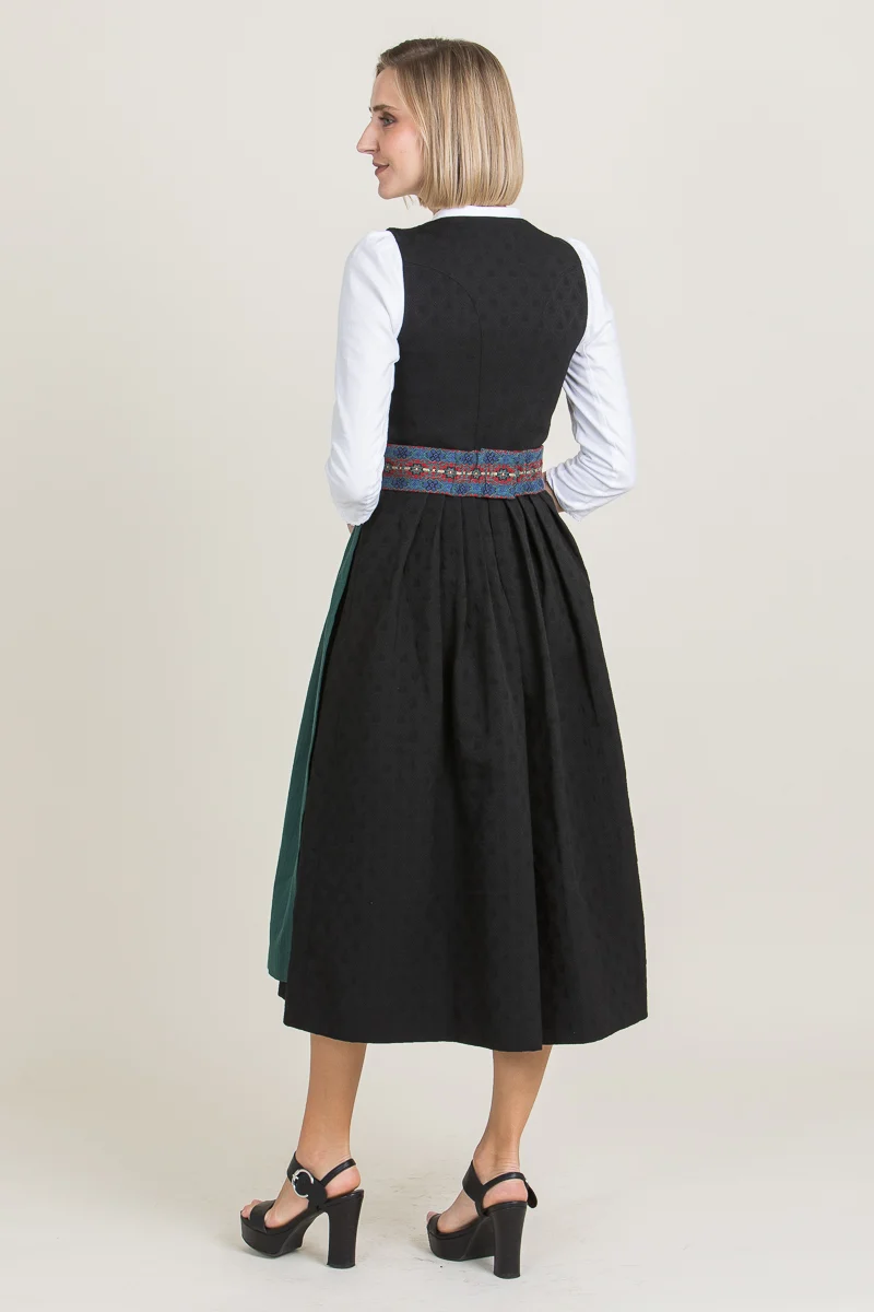 Almliebe Dirndl Deife Danz schwarz