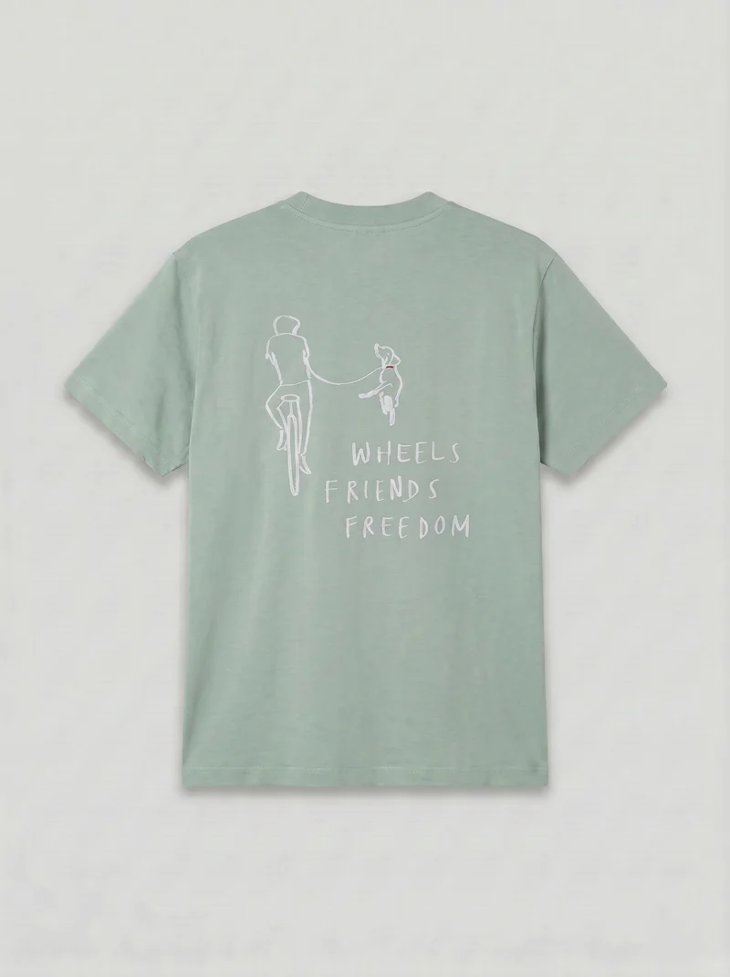 Graphic T-shirt | Staten Island | Green | Unisex