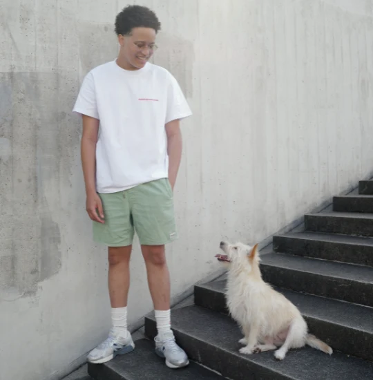 Graphic T-shirt | Brooklyn | White | Unisex