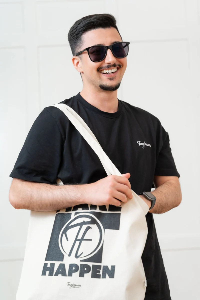 Stofftaschen Couple Bundle aus 100% Bio-Baumwolle von Tagtraum Clothing