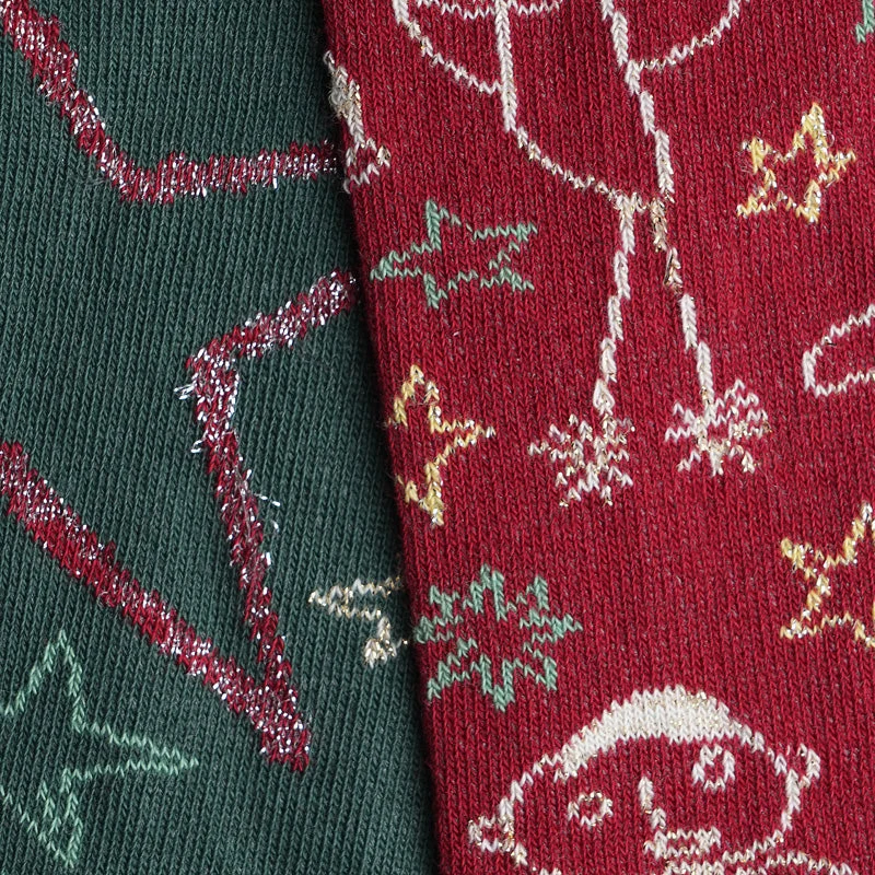 Bunte Socken ANGELS & STARS aus Bio-Baumwolle von Paar Socks