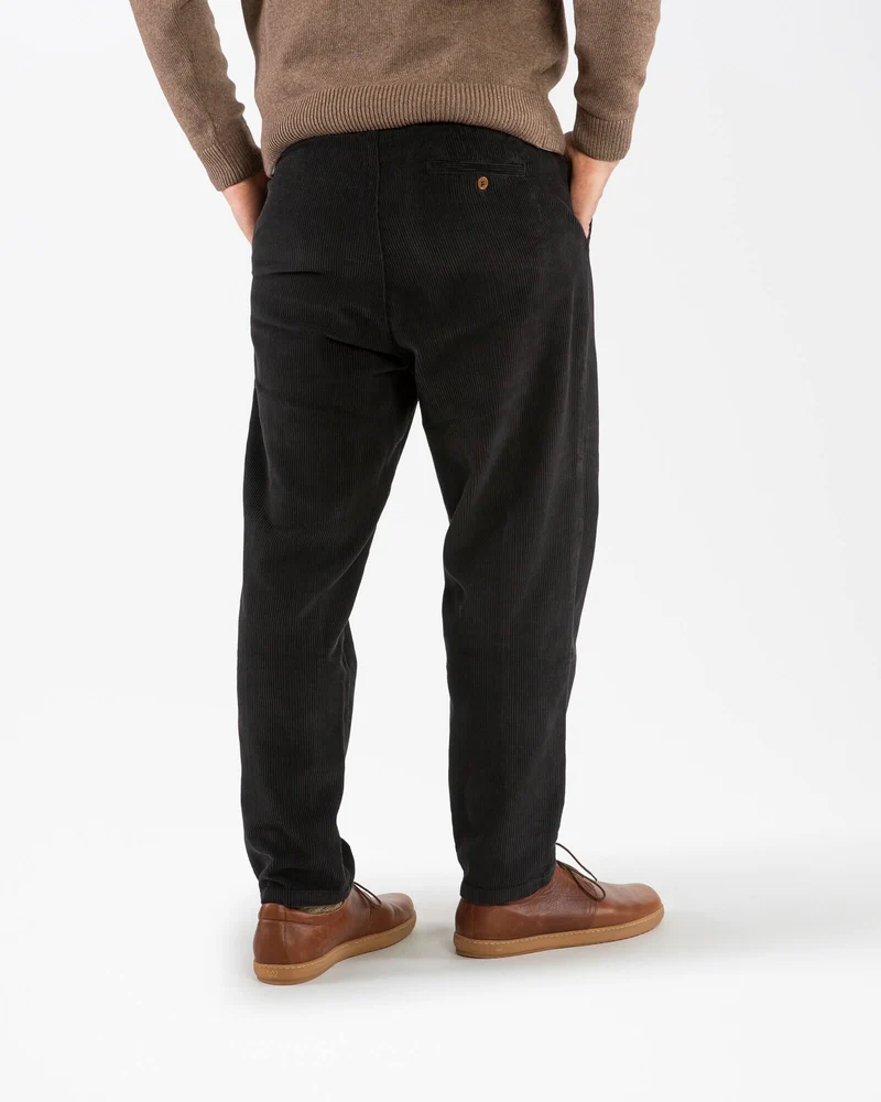 Corduroy Trousers black