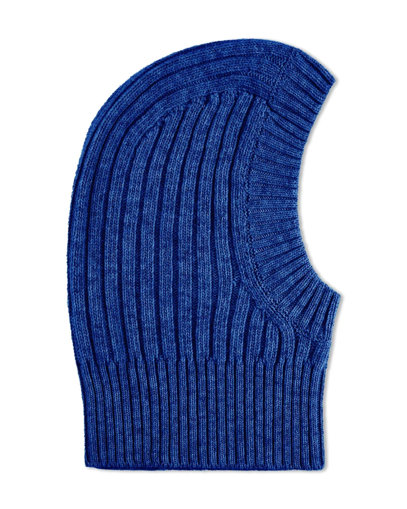 Blaue Balaclava azure aus Bio-Baumwolle von Matona
