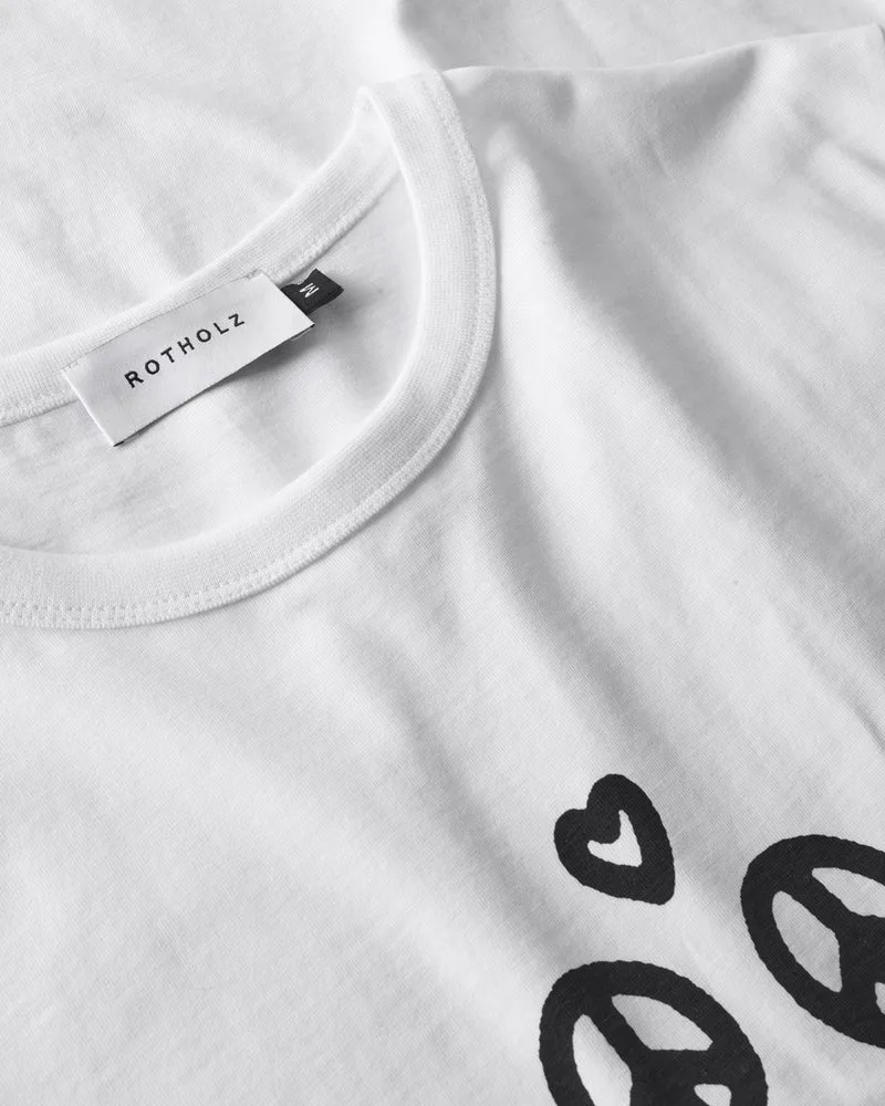 Weisses T-Shirt Making Moves aus 100% Bio-Baumwolle von Rotholz