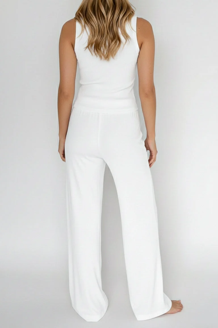 Weisses Top aus Modal von Pura Clothing