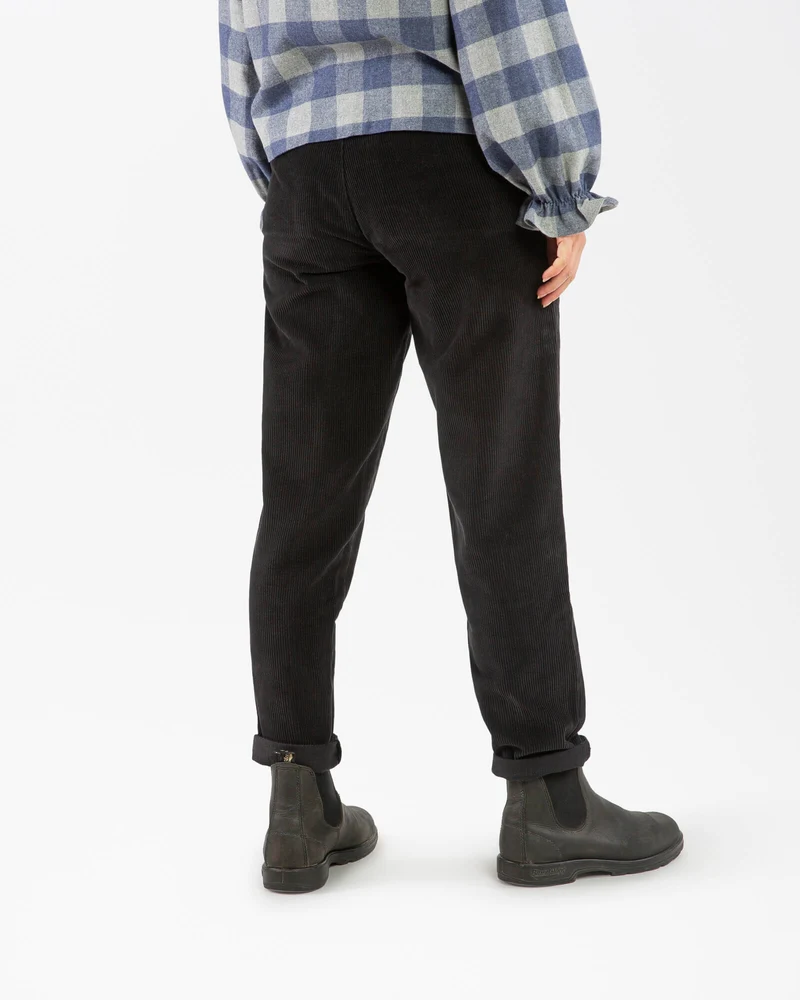 Corduroy Pants black