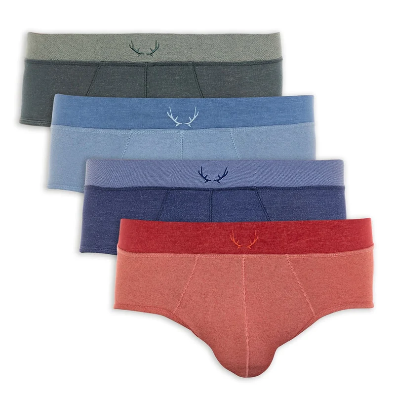 Unterhosen 4er-Pack aus Tencel von Bluebuck