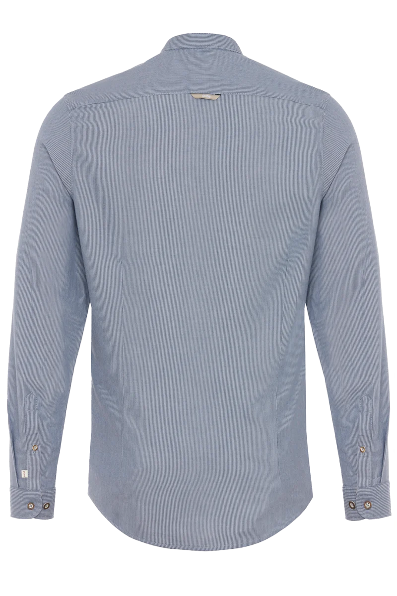 Herren Trachtenhemd Slim-Fit Streifen