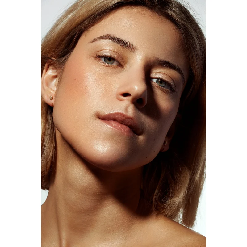 Ohrringe Zirconia ESSENTIALS aus Gold von V Design Lab