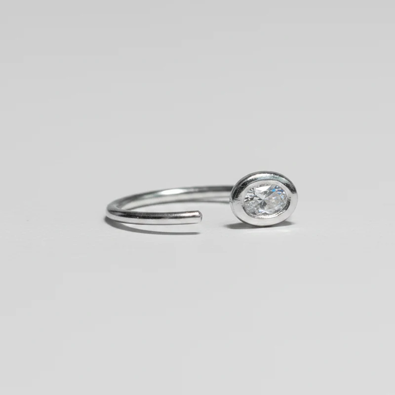 Ohrringe Zirconia ESSENTIALS aus Gold von V Design Lab
