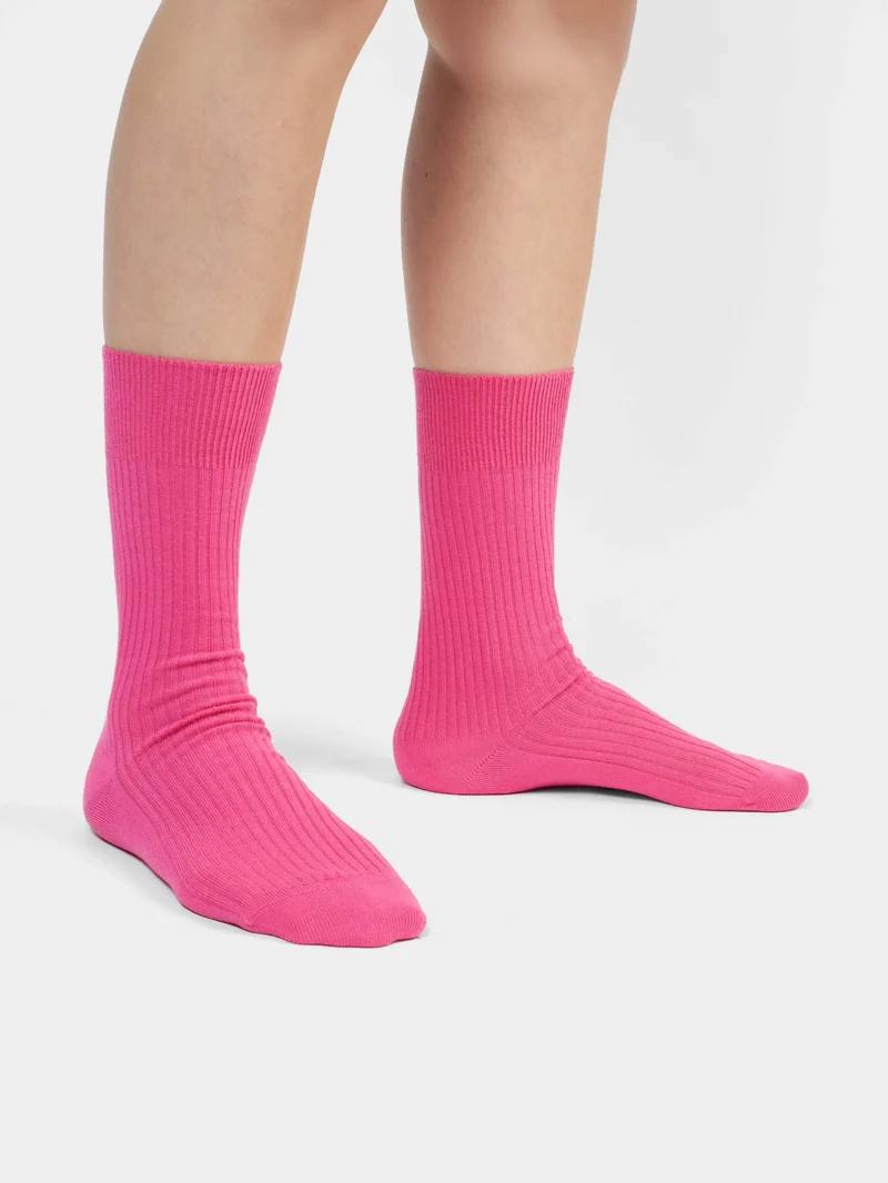 Ribbed Splash Pink