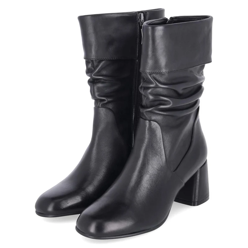 Slouchy Boots NEVA Schwarz