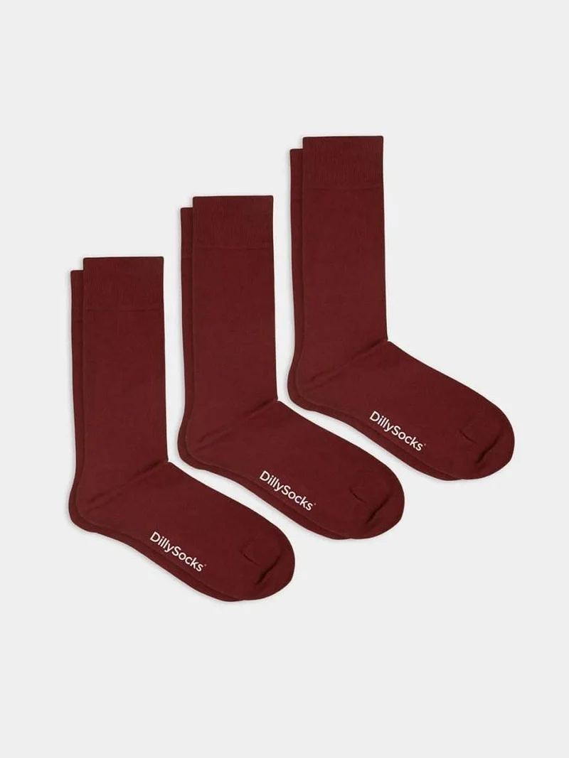 Smooth Wine Red (3er Pack)