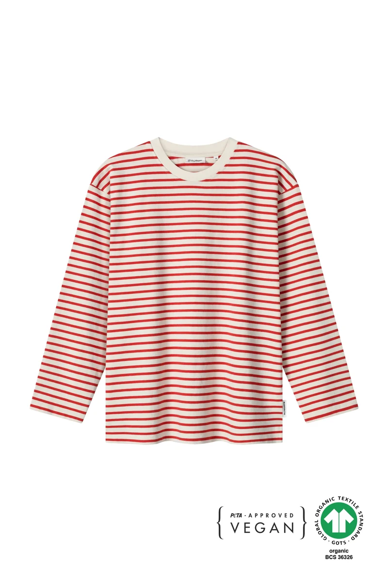 Gestreiftes Langarmshirt Stina aus Bio-Baumwolle von Salzwasser