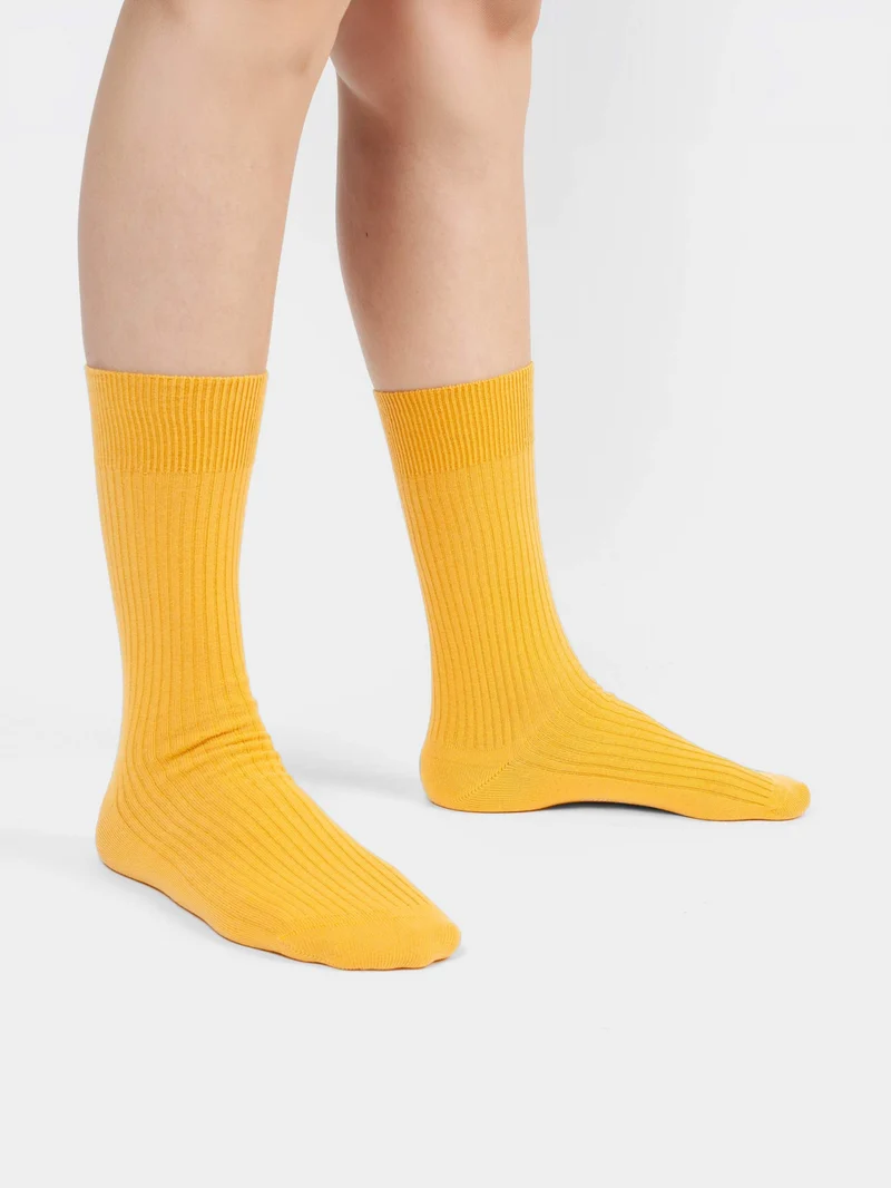 Ribbed Sunny Yellow