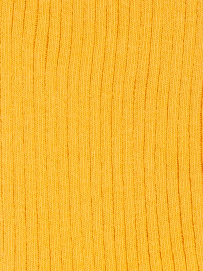 Ribbed Sunny Yellow