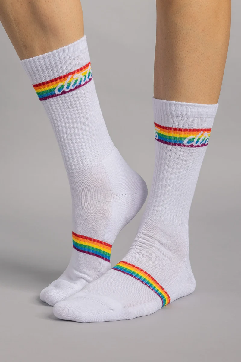Rainbow Socken 1.0 aus Baumwolle von Dirts