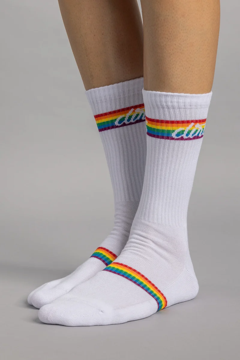 Rainbow Socken 1.0 aus Baumwolle von Dirts