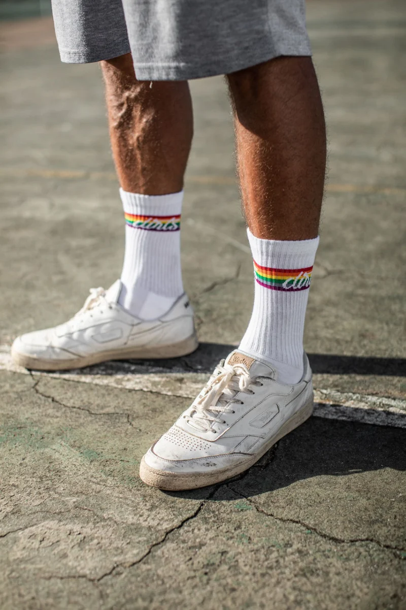 Rainbow Socken 1.0 aus Baumwolle von Dirts