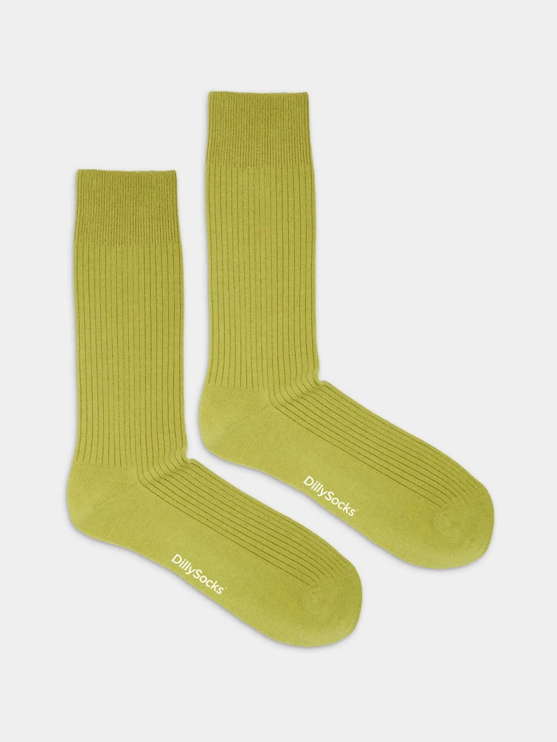 Ribbed Lime Green