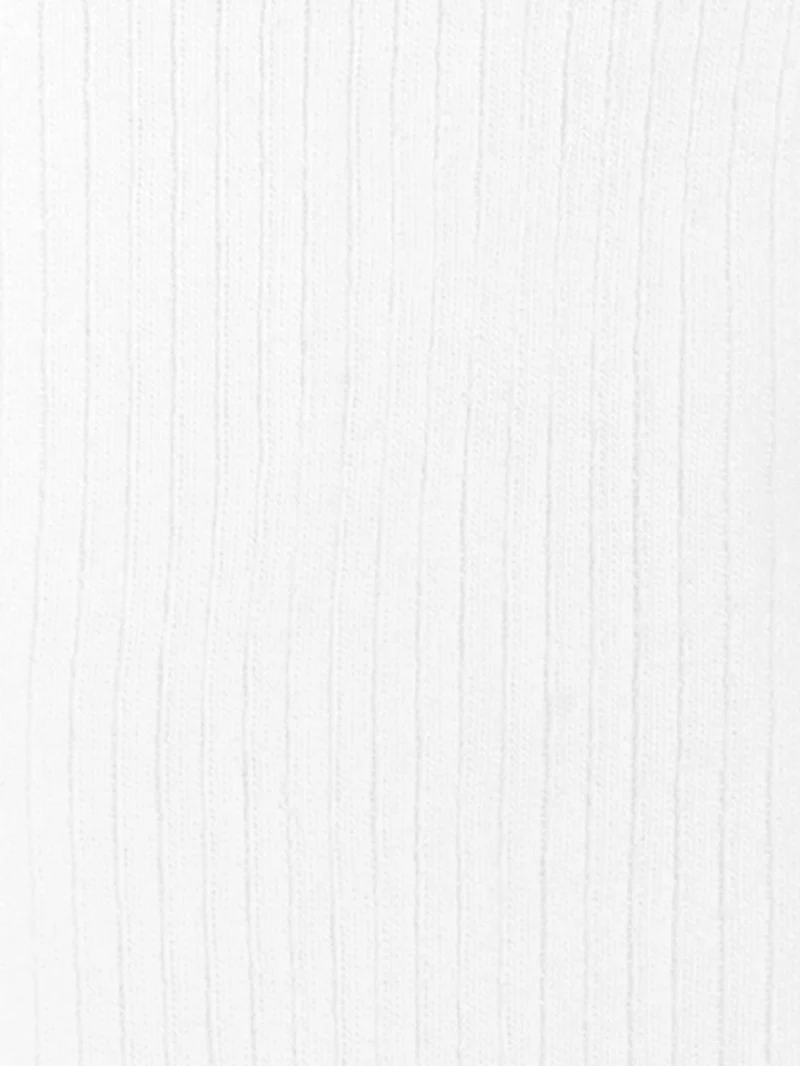 Ribbed Snow White