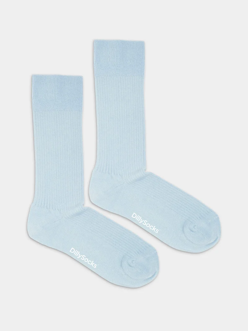Ribbed Baby Blue