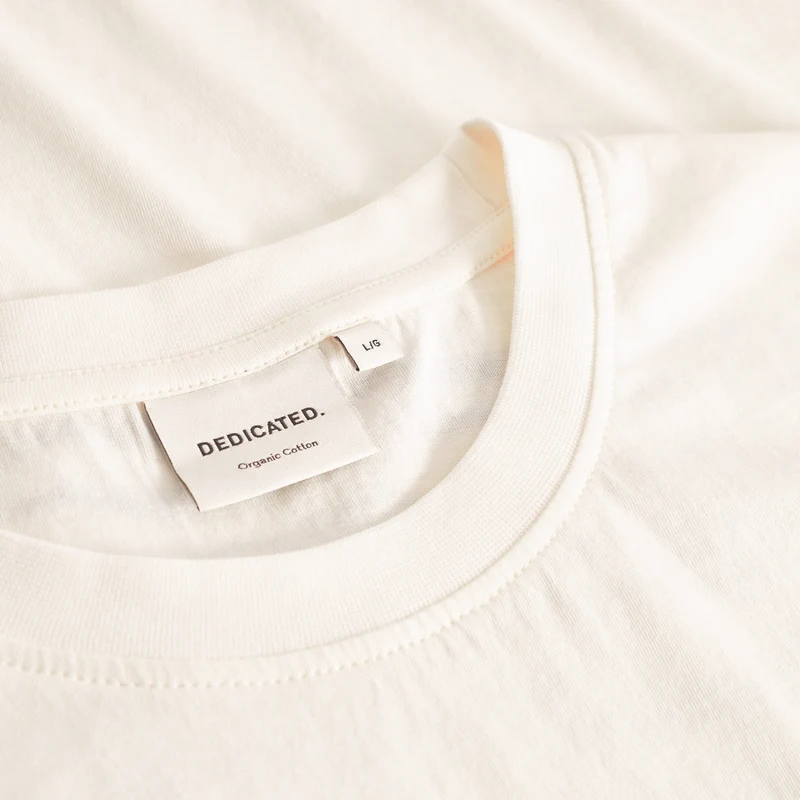 T-Shirt Stockholm Sun and Sea 100% Bio Baumwolle in offwhite
