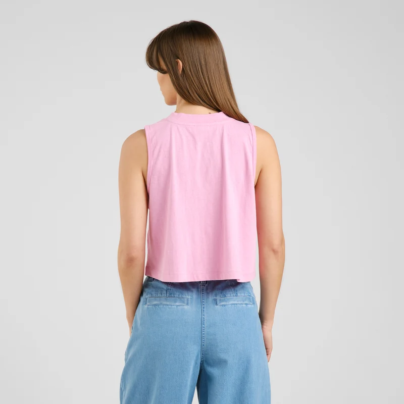 Crop-Top Namsos in pink aus Bio Baumwolle und Hanf von Dedicated